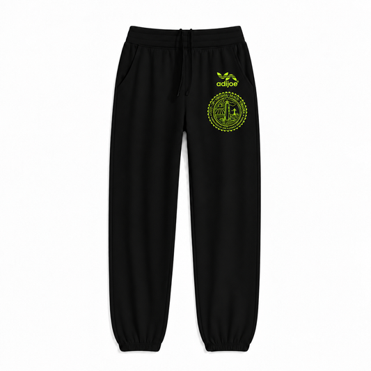 ADIJOE MT TRASHMORE SWEATPANTS ( BLACK/GREEN)